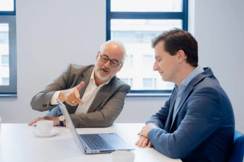 Arie Lengkeek en Gerhard de Graaf CMA3573